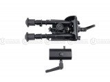 Swinging Bipod w/20mm QD turnable attachment 6”