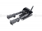 Swinging Bipod w/20mm QD turnable attachment 6”