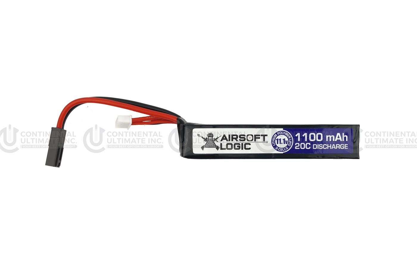 Airsoft Logic 11.1V Li-po Battery 1100maH (Stick)
