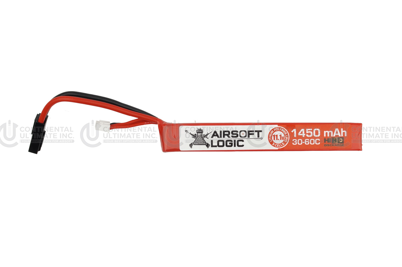 Airsoft Logic 11.1V Li-po Battery 1450maH (Stick) High Discharge