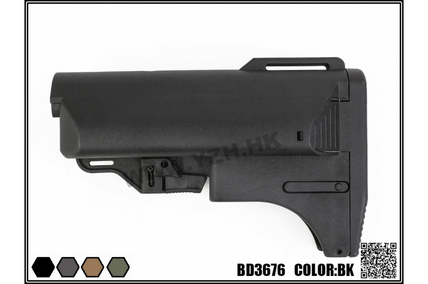 Big Dragon M4 AEG Stock w/ Build-in Magazine Carrier/BK