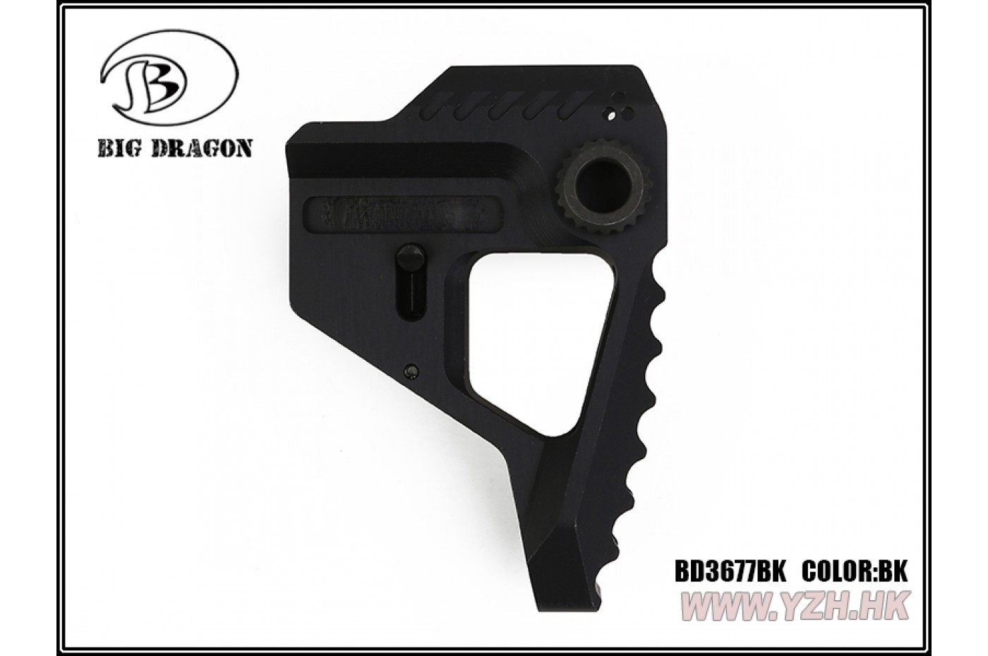 Big Dragon SI Style Lightweight Aluminum Stock Pipe For: AEG-BK