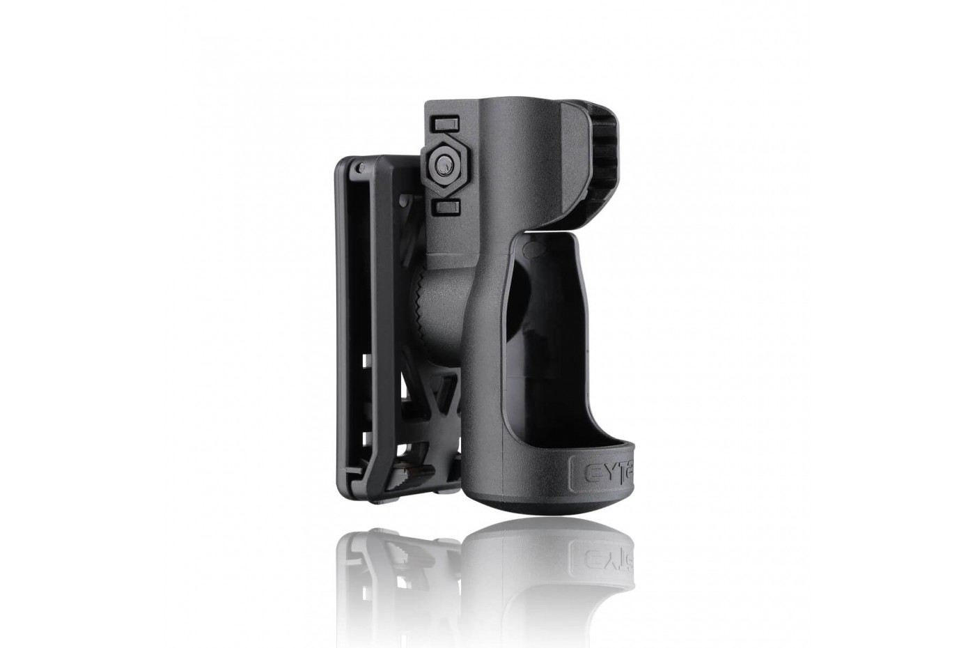 Flashlight Holder (Fits most Olight, Fenix, Surfire and flashlight barrel 20-28mm diameters, max head size 1.4”)