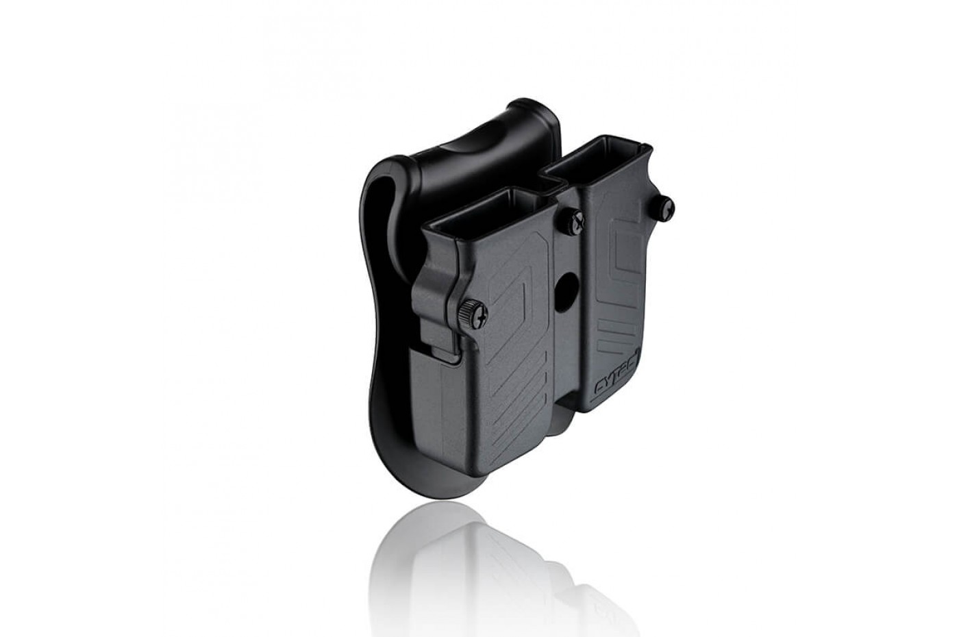 Universal Double Magazine Pouch with Paddle (fits 9mm, .40 .45)