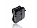 Universal Double Magazine Pouch with Paddle (fits 9mm, .40 .45)