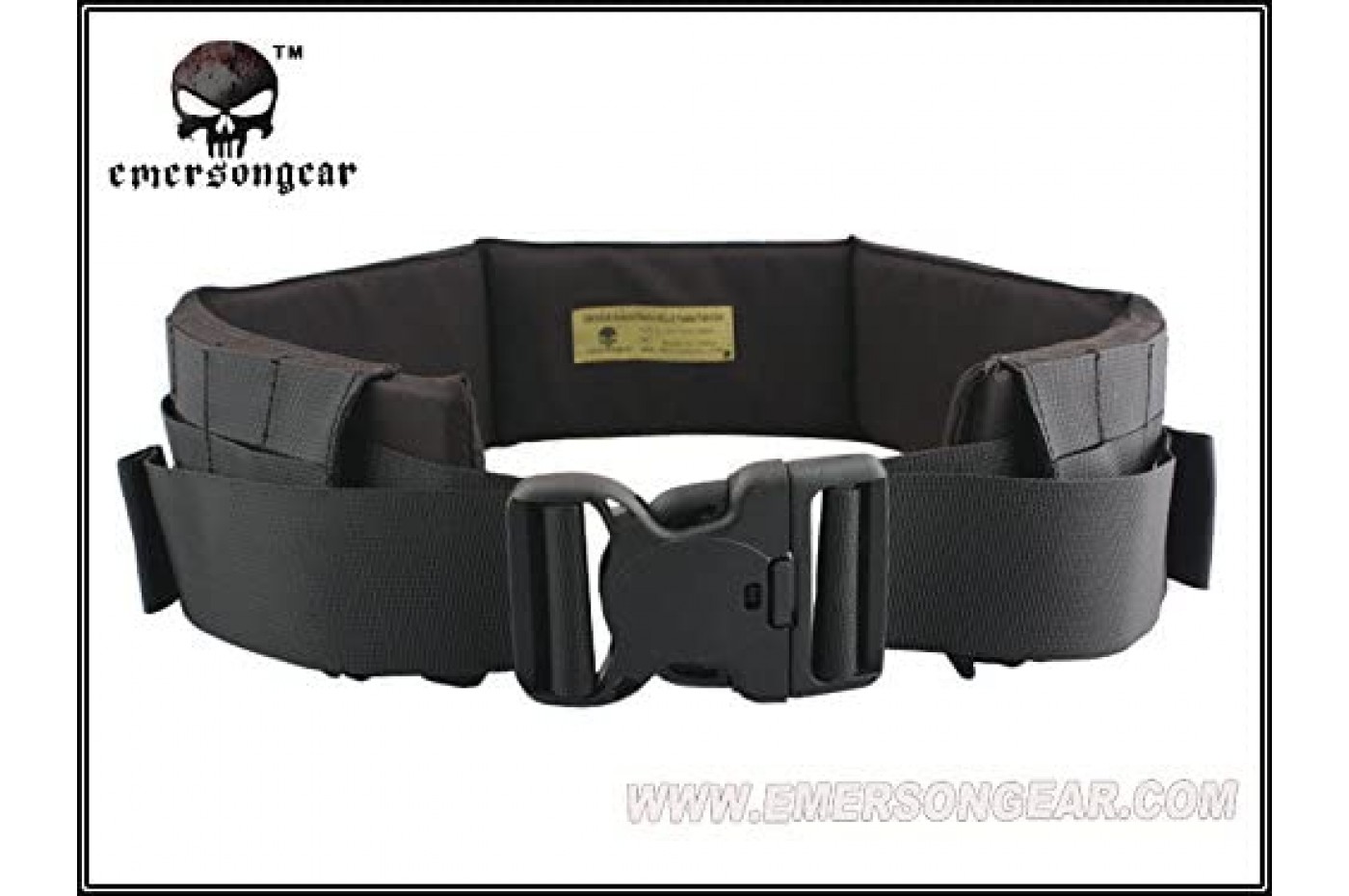 Emerson Gear MOLLE Padded Patrol Belt/BK-L