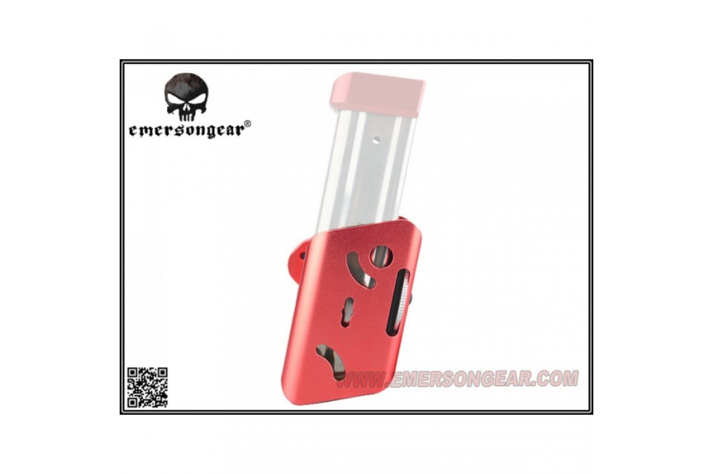 IPSC Aluminum Magazine Pouch /CNC B Type /RED