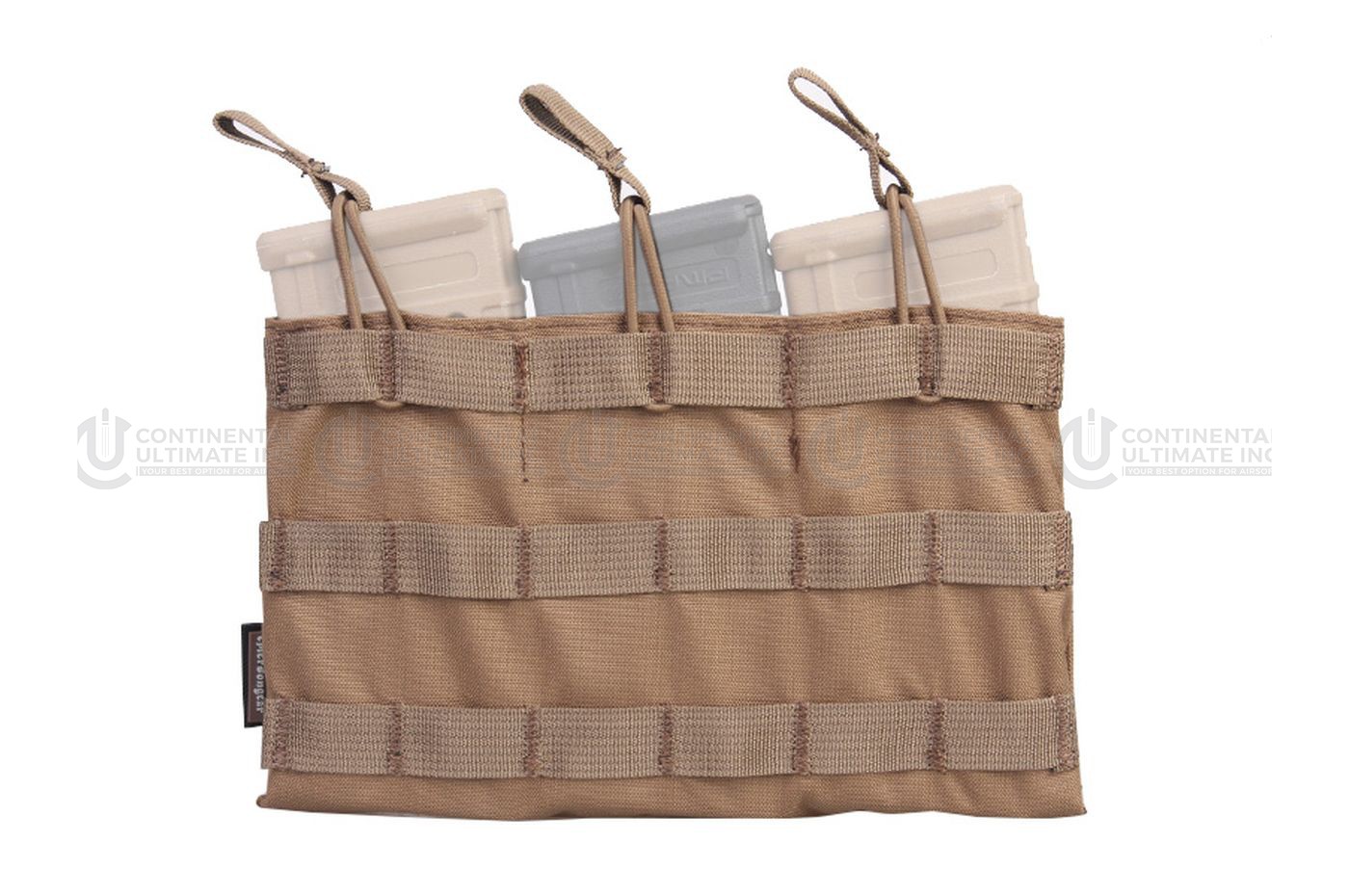 Emerson Gear 5.56mm M4 Triple Open-Top Magazine Pouch/CB
