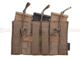 Emerson Gear 5.56mm M4 Triple Open-Top Magazine Pouch/BK
