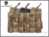 Emerson Gear 5.56mm M4 Triple Open-Top Magazine Pouch/MC500D