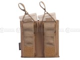 Emerson Gear 5.56mm M4/Pistol Double Open-Top Magazine Pouch/CB