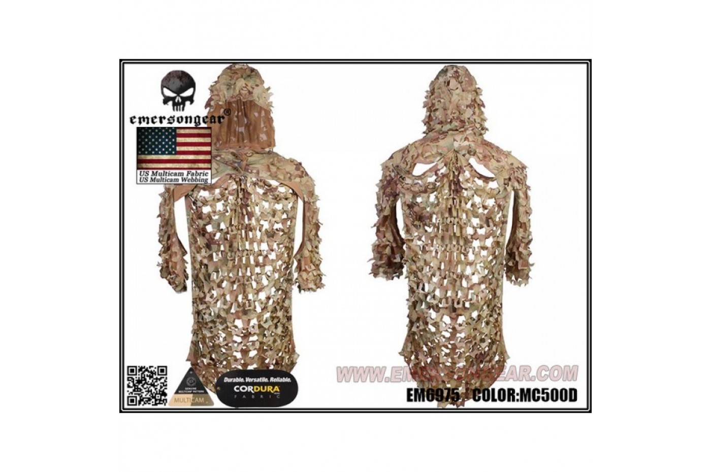 Emerson Gear Lightweight Assault Ghillie/MC