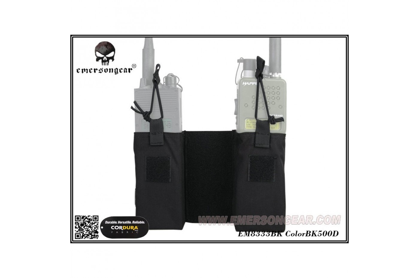 Emerson Gear JPC MBITR Radio Pouch Set/BK500D