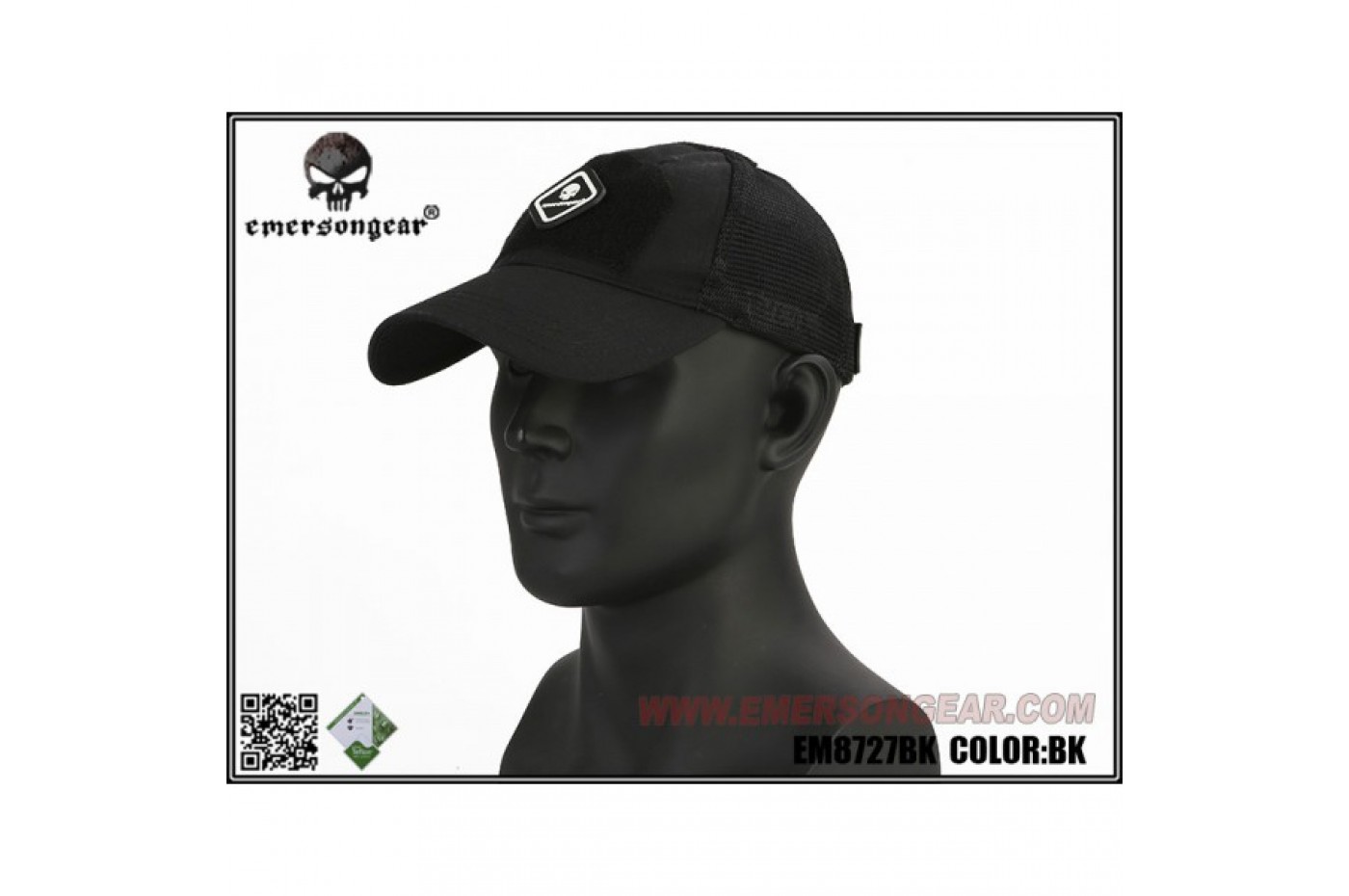 Emerson Gear Tactical Assaulter Ballcap/BK