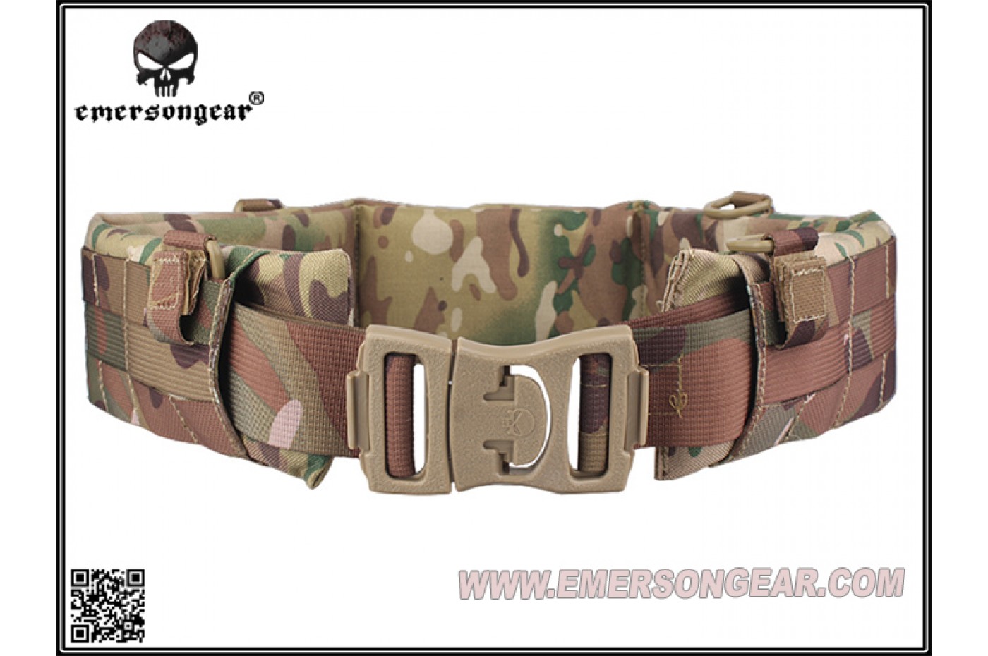 Emerson Gear MOLLE Padded Patrol Belt/MC L