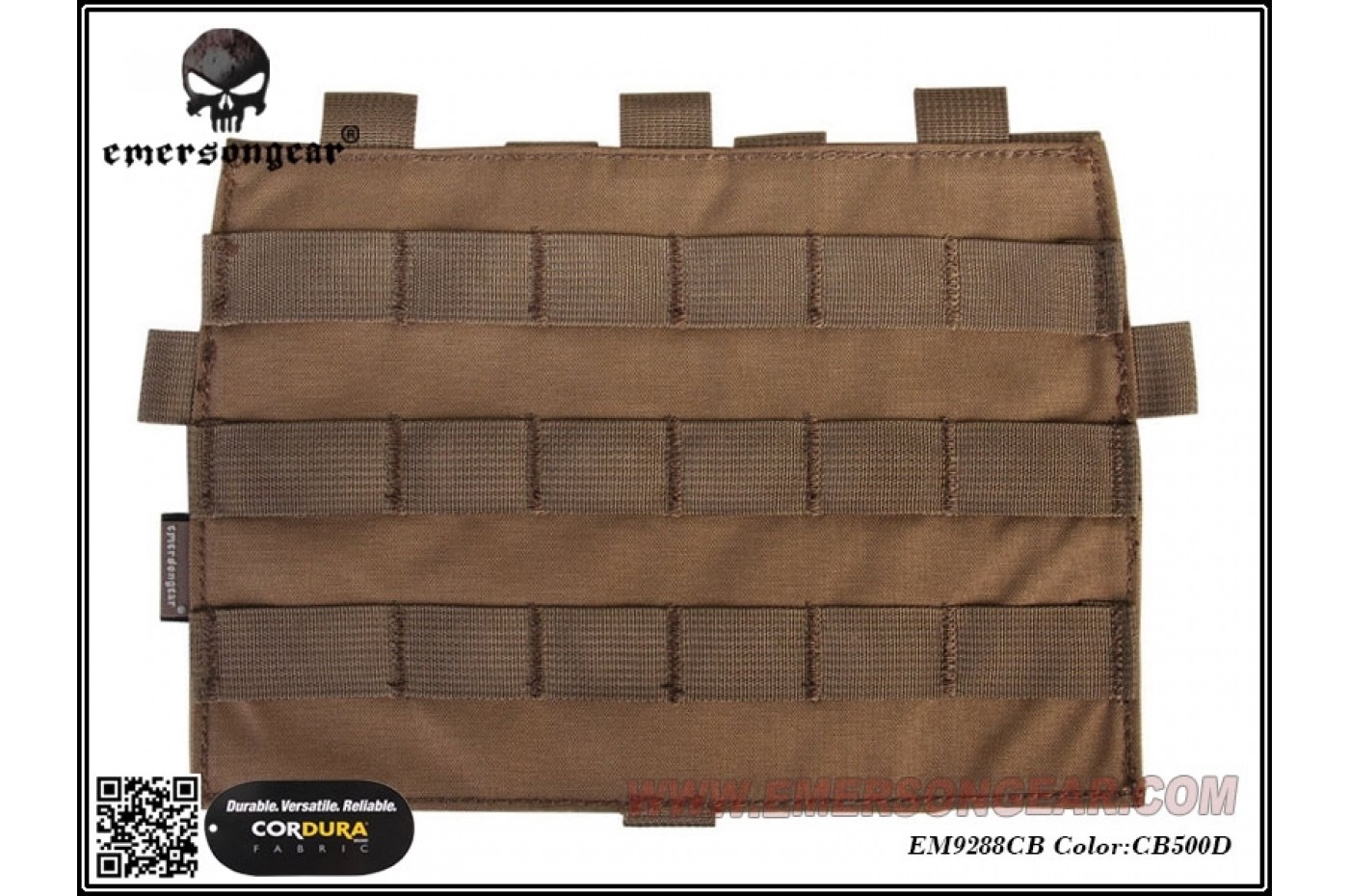 Emerson Gear MOLLE Panel For:AVS JPC2.0 VEST-CB