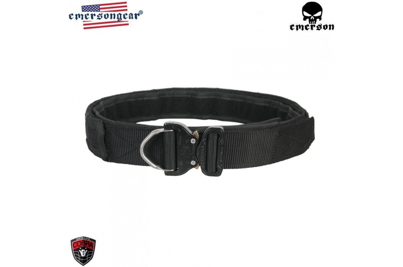 Emerson Gear Blue label COBRA 1.75-2inch One-pcs Combat Belt/BK-L