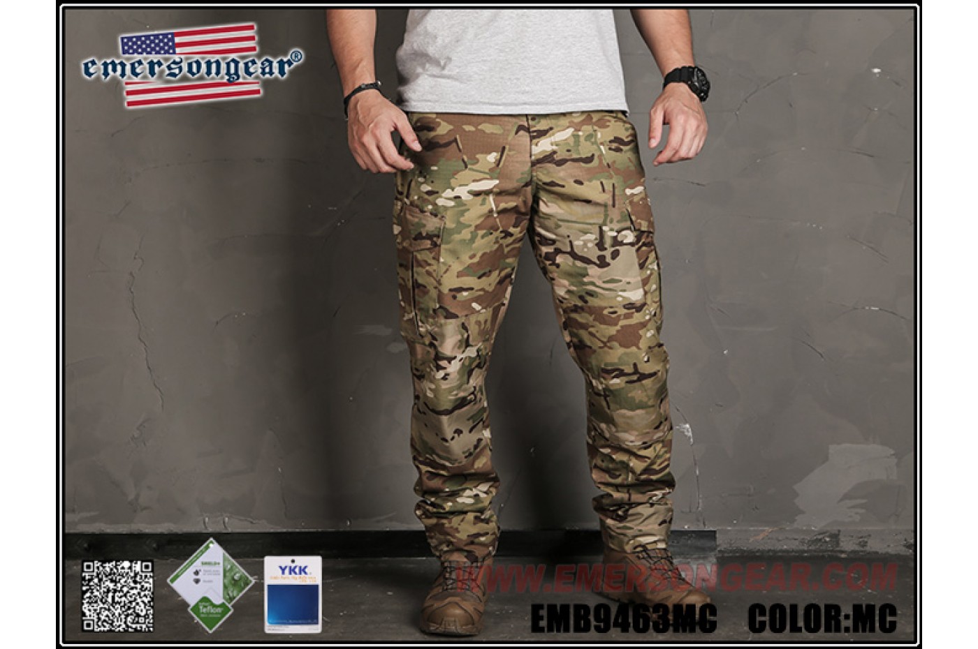 Emerson Gear Ergonomic Tactical Pants [Blue Label]/MC-32W