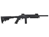 KC-02 GAS CARBINE W/LONG MAG & FLIP UP SIGHTS