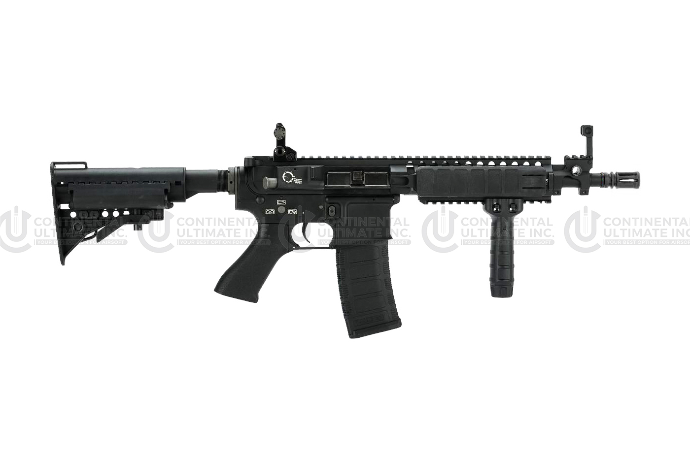 TWS M4 VIS CQB - BK with KA-MAG-16