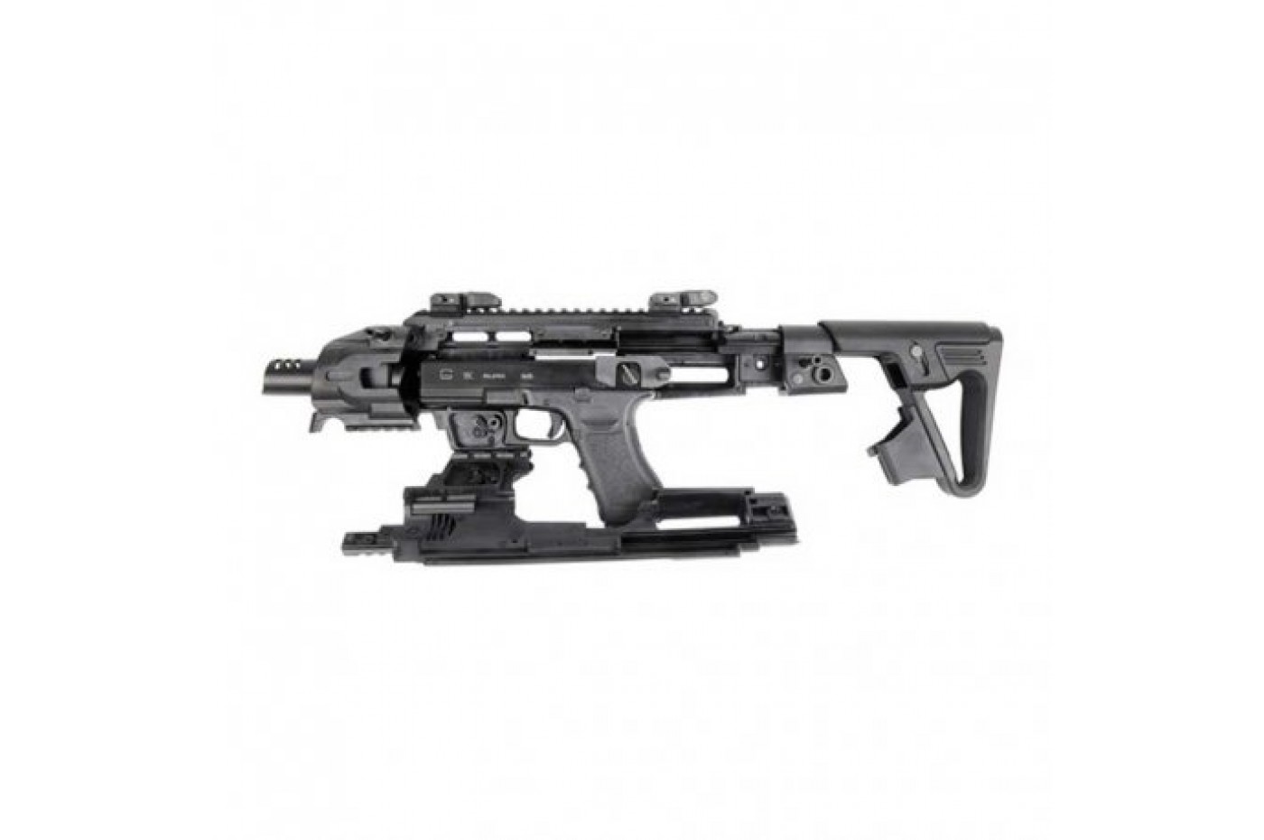 CAA Airsoft RONI G1 Pistol-Carbine Conversion for Glock - BK