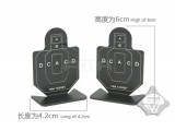 METAL AIRSOFT TARGET TYPE 2 (GROUP OF SIX)