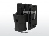 V85 POLYMER FLASHLIGHT HOLSTER BK