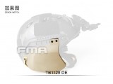 KROUSIS HELMET SIDE COVER W/QD DE