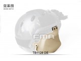 KROUSIS HELMET SIDE COVER W/QD DE