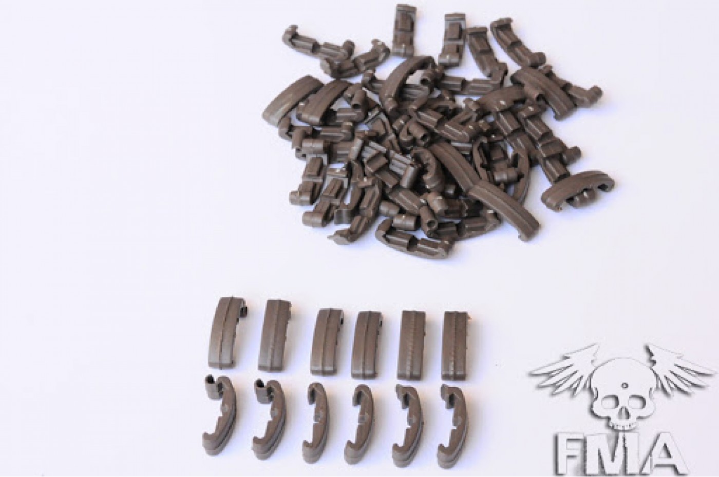 TACTICAL INDEXCLIPS FOR RAIL 60PCS SET (OD)