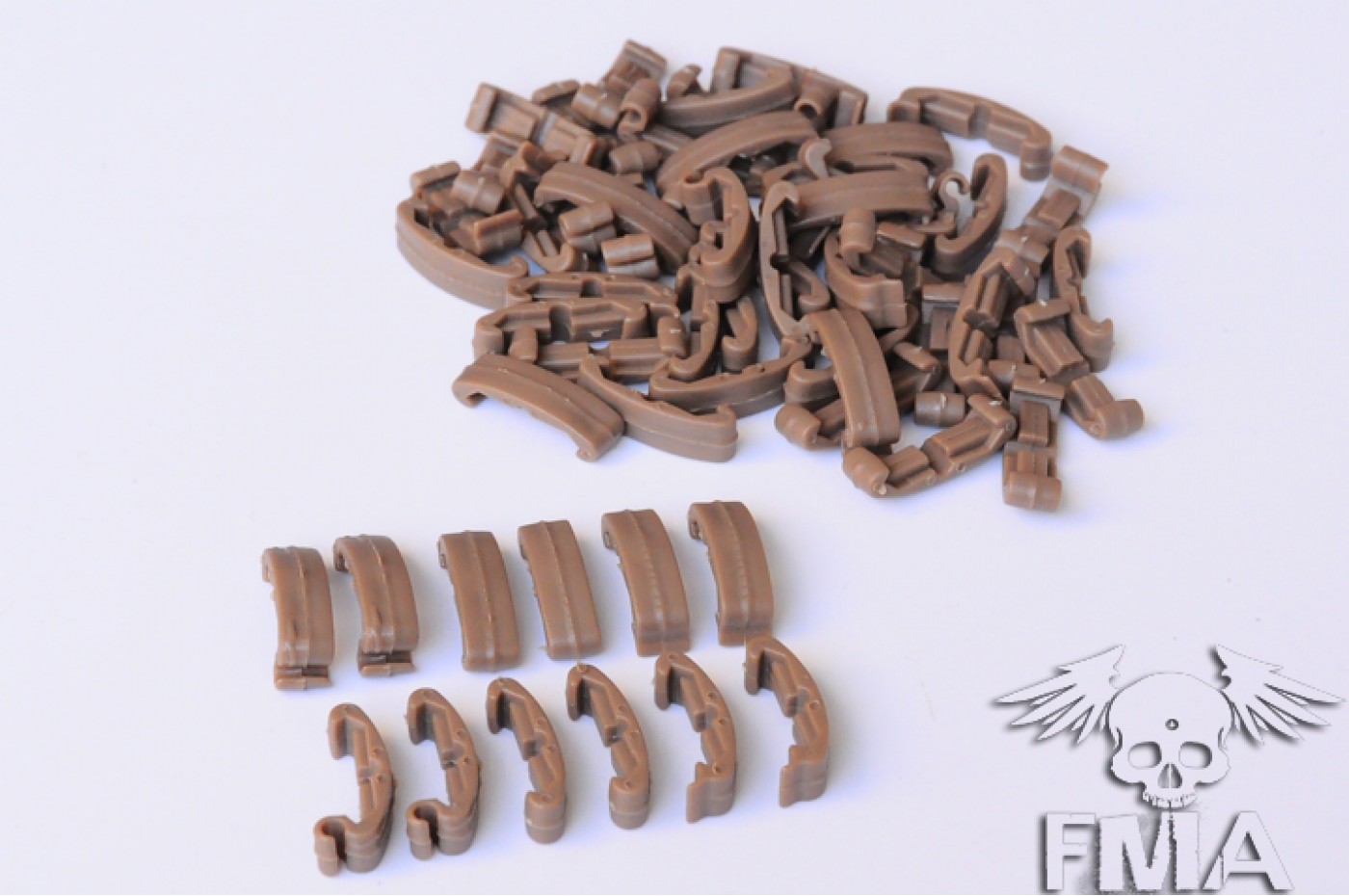 TACTICAL INDEXCLIPS FOR RAIL 60PCS SET (DE)
