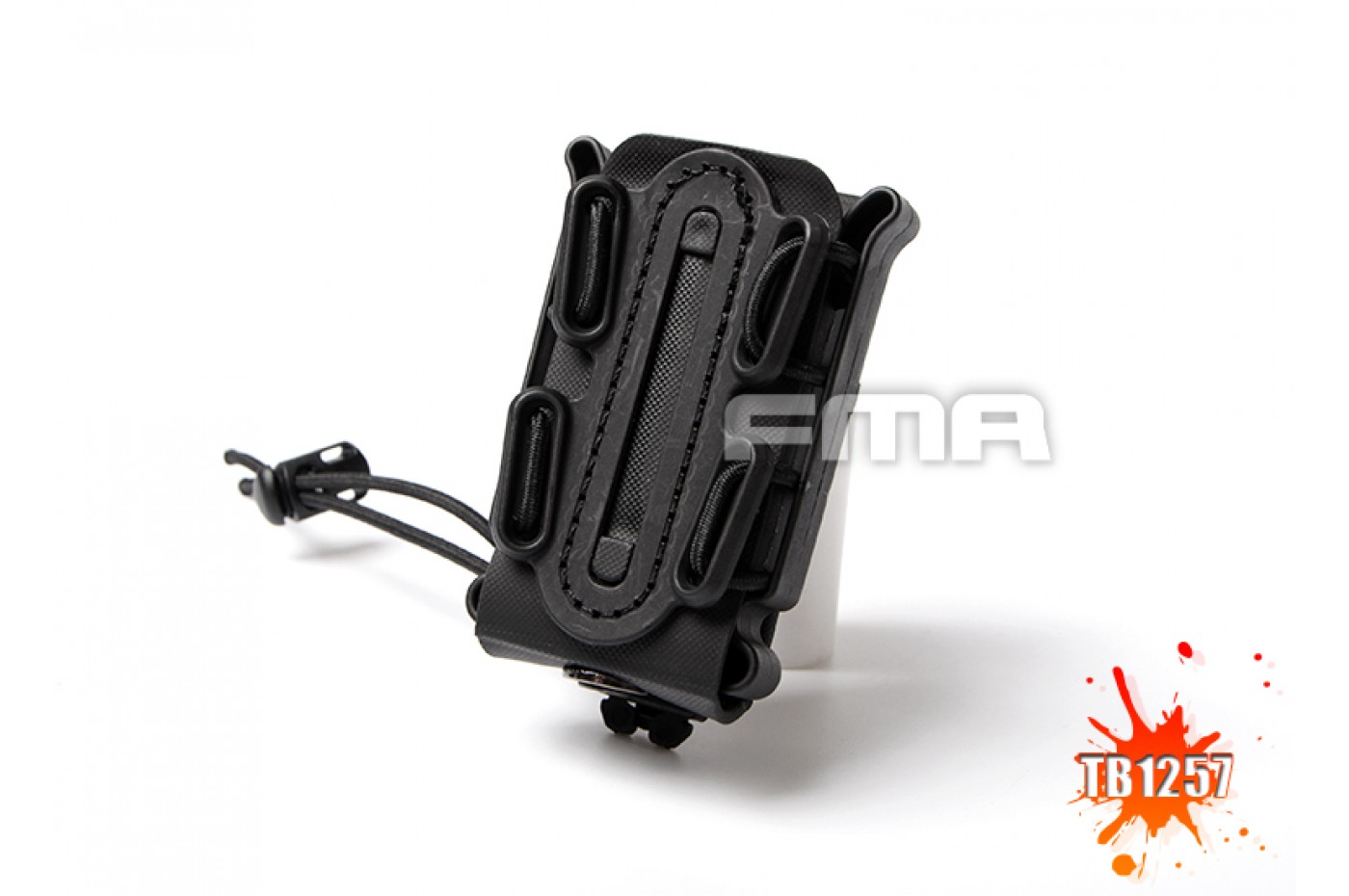 HIGH SPEED SOFT SHELL MAG POUCH (SINGLE STACK) BK