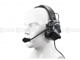Earmor M32 Mod 3 Tactical Communication Headset BK