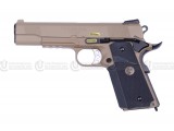 MEU TAN W/RAIL AND EXTENDED BARREL & SILENCER