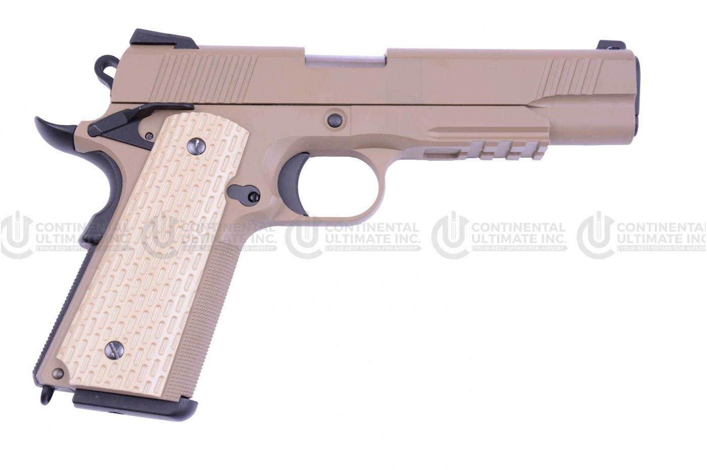 KIMBER TAN /W EXTENDED BARREL & SILENCER