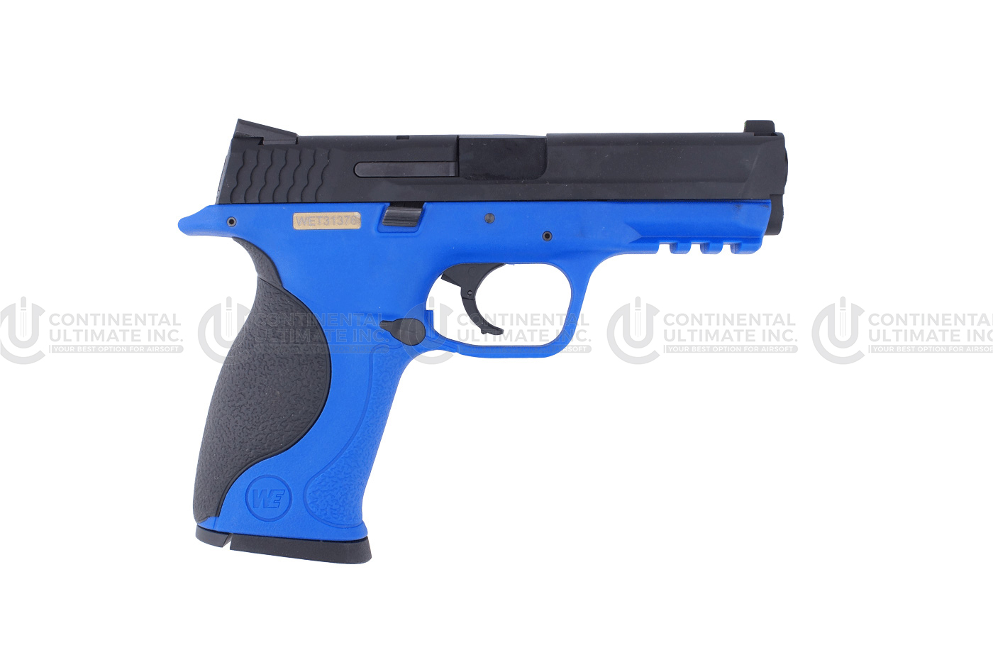 M&P BLUE /W EXTENDED BARREL & SILENCER