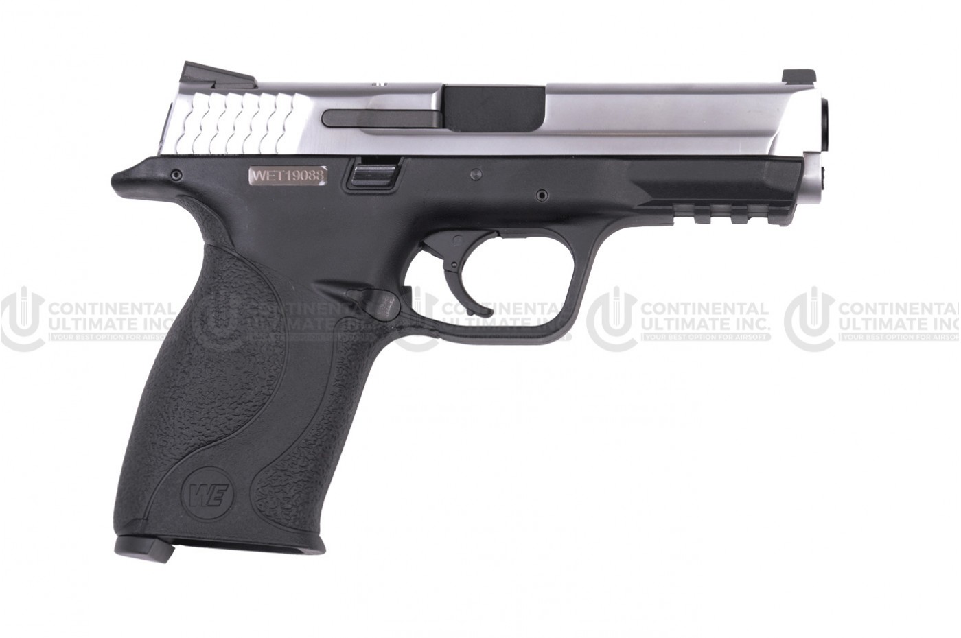 M&P SILVER /W EXTENDED BARREL & SILENCER
