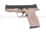 M&P TAN /W EXTENDED BARREL & SILENCER