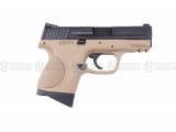 M&P COMPACT TAN /W EXTENDED BARREL & SILENCER