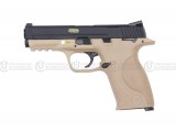 M&P TAN FULL AUTO VERSION /W EXTENDED BARREL & SILENCER