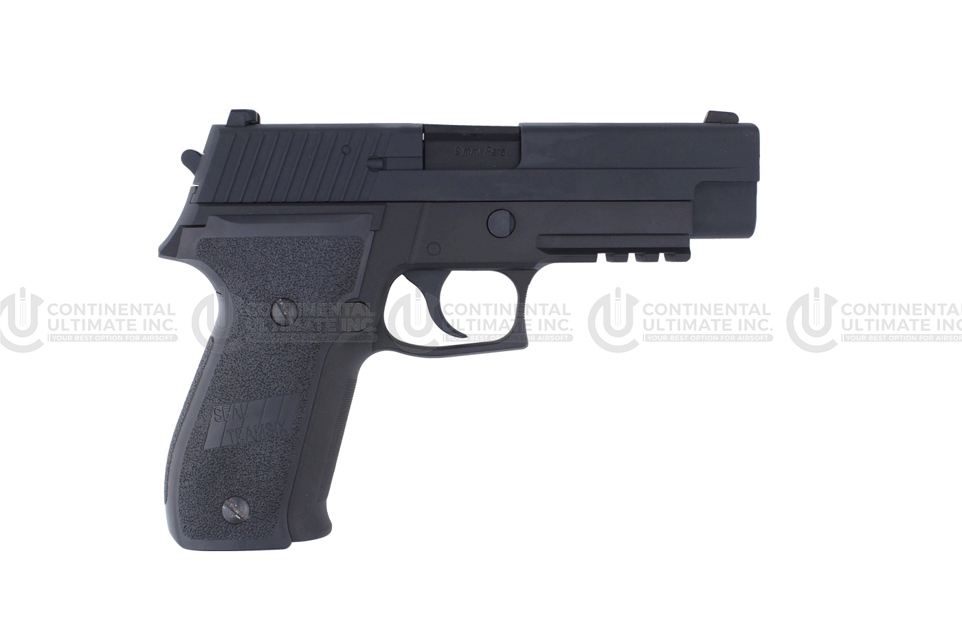 F226 MK25 US NAVY SEALS BK W/RAIL AND EXTENDED BARREL & SILENCER