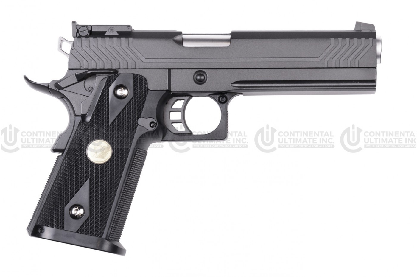 HI-CAPA 5.1 TYPE M BK SLIDE/W EXTENDED BARREL & SILENCER