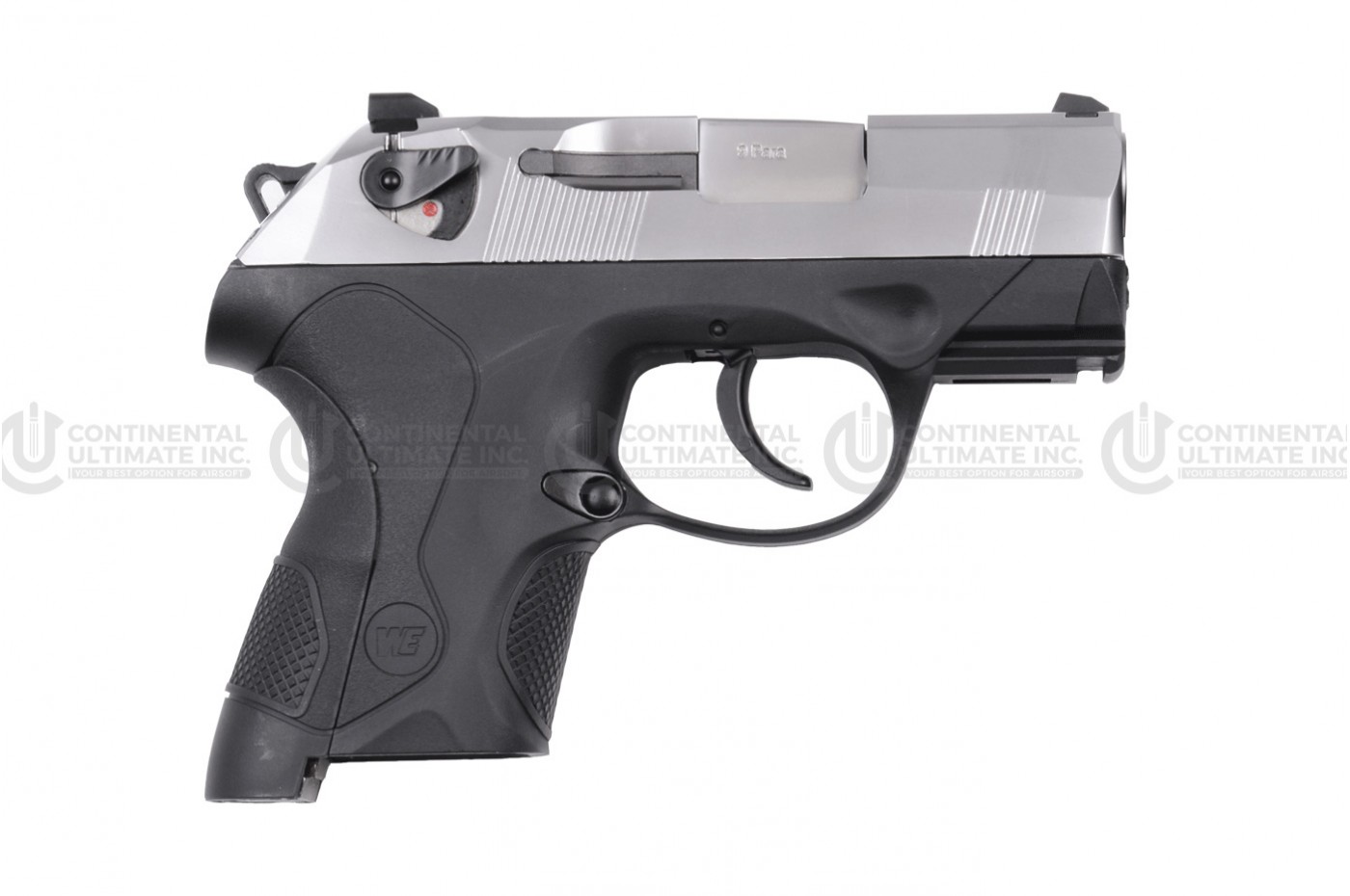 BULLDOG COMPACT SILVER /W EXTENDED BARREL & SILENCER