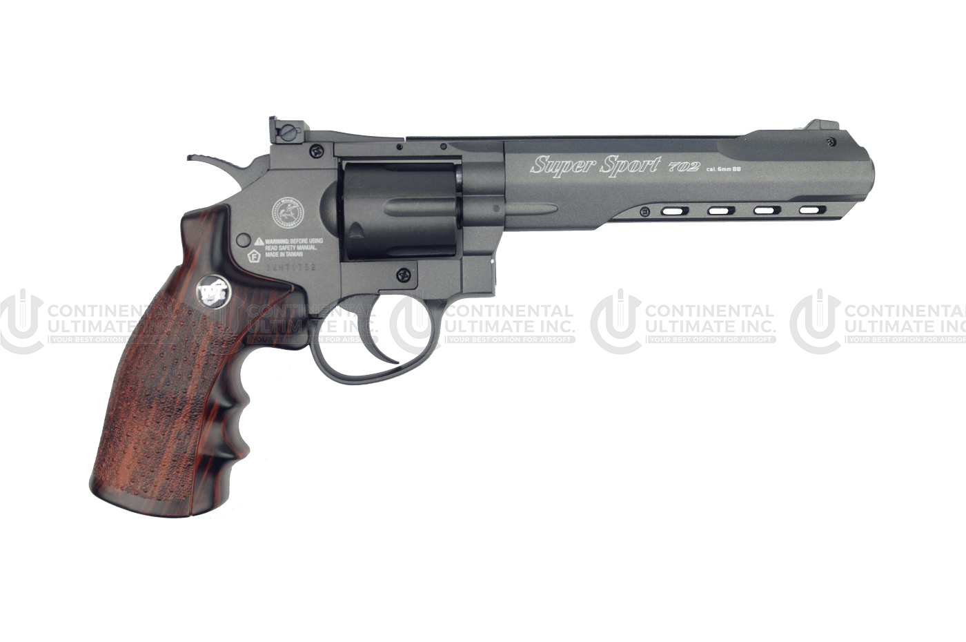 WINGUN SUPER SPORT REVOLVER 6” BK
