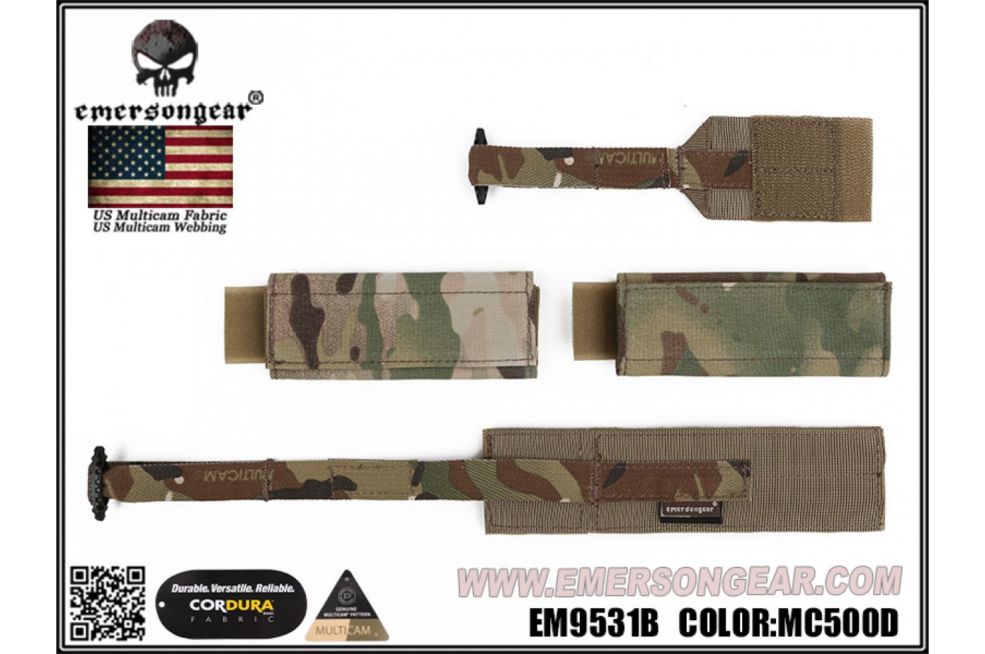 Emerson Gear Vest Quick Release Set For: SNAKE TOOTH/MC