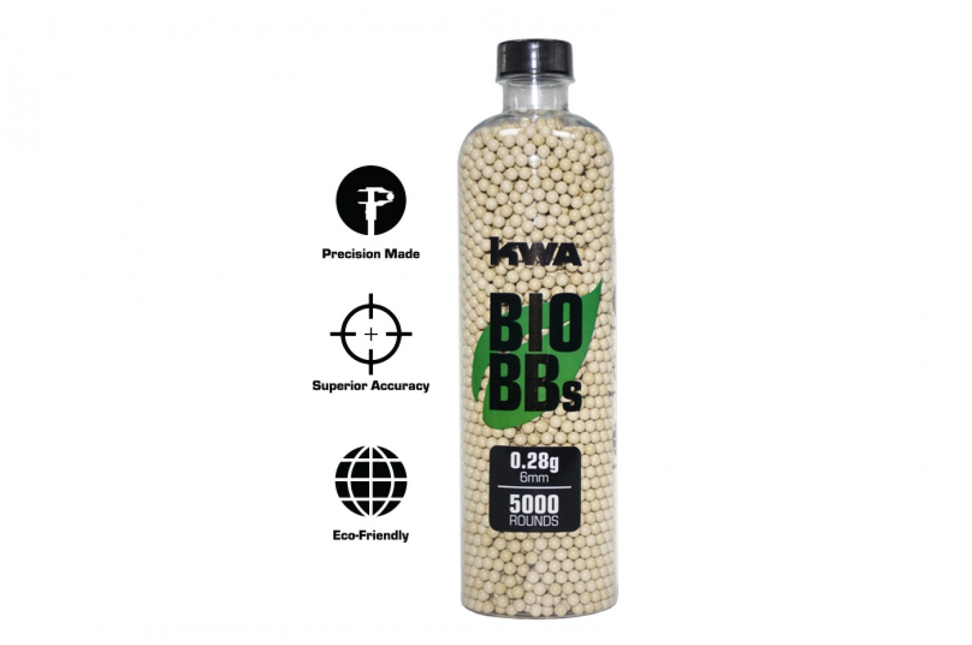 NEW KWA BOTTLE 5K ROUNDS BIO BBS – 0.28g